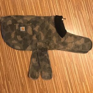 Dog Carhartt coat. Size large